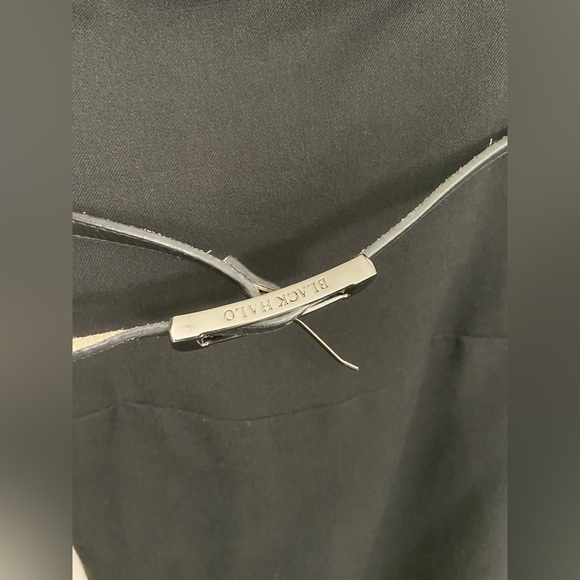 Black Halo Classic Jackie O Sheath Dress Black Size 4 - Picture 11 of 13